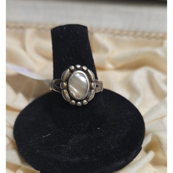 vintage sterling silver ring sz 6 - Picture 1 of 4